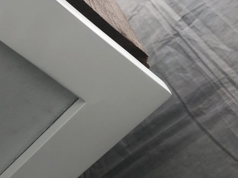 19-37  玄関庇 へこみ補修