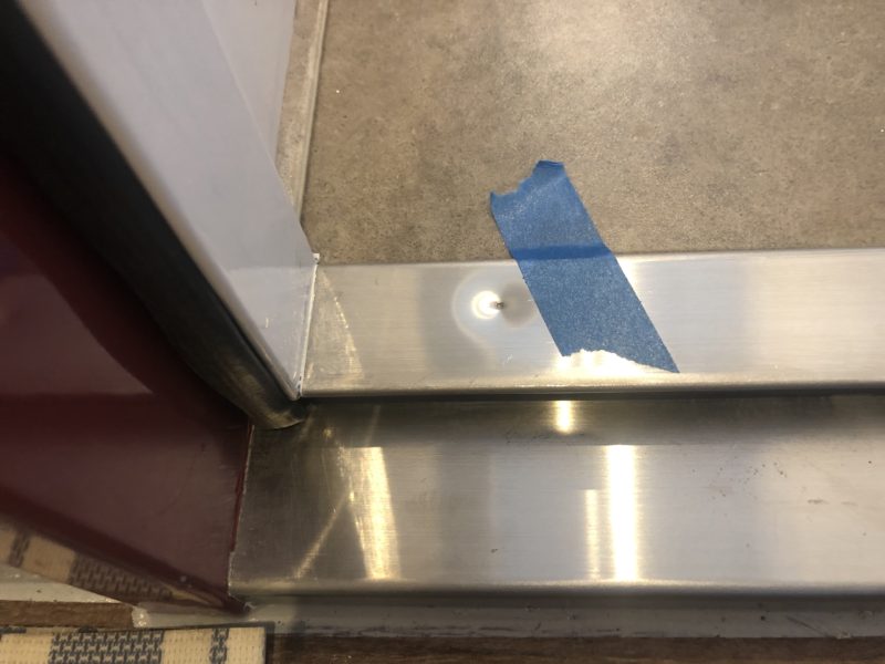 19-60  沓摺 へこみ補修