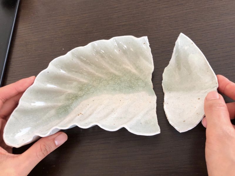 19-25  陶器割れ補修