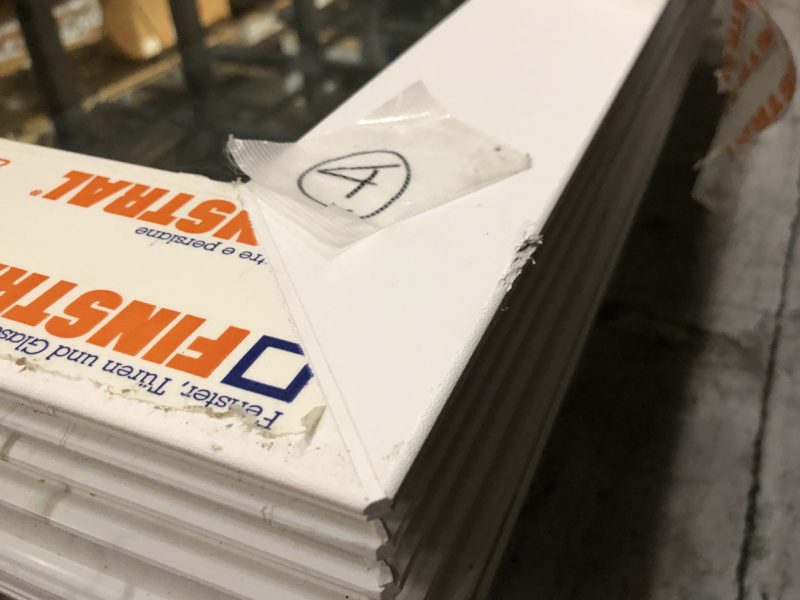 19-21  樹脂サッシ キズ補修