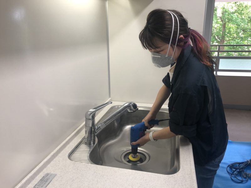 19-56  シンク 再生研磨