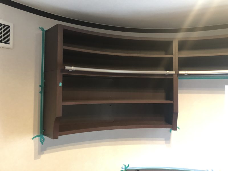 19-69  本棚 キズ補修