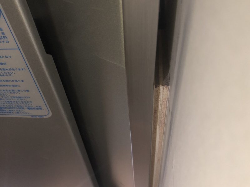 19-35  レンジフード 膨れ補修