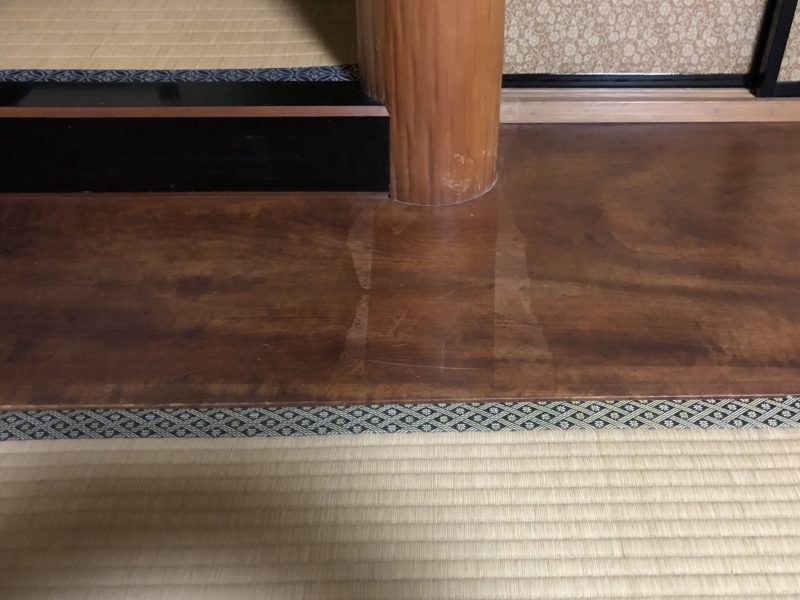 19-27  地板 キズ補修