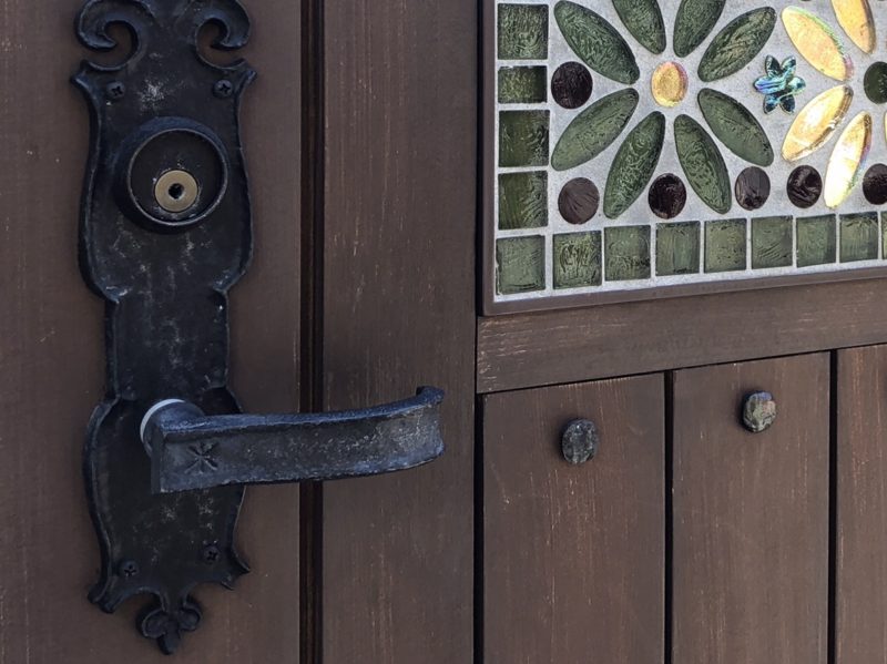 19-46  門扉 すり傷 補修