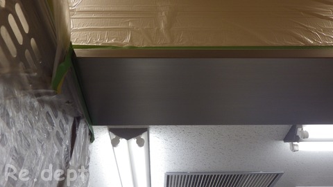 13-47 ステンレス枠傷補修