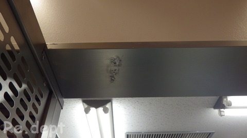 13-47 ステンレス枠傷補修