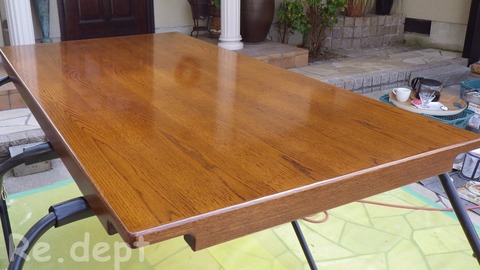 13-50 テーブル現場塗装