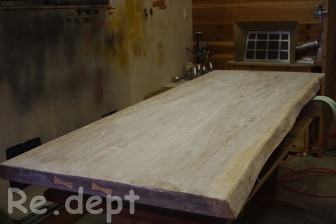 13-22 テーブル塗装