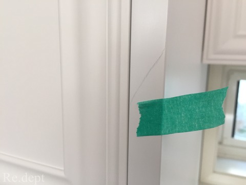 17-22 キッチン面材補修