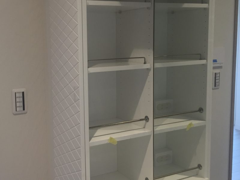 15-4 洗面キャビネット キズ補修