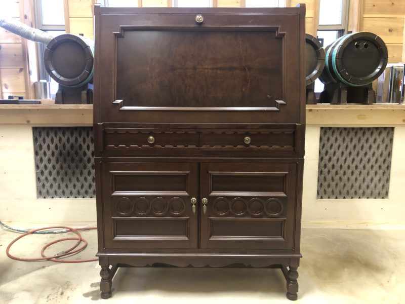 19-78 ライティングデスク補修