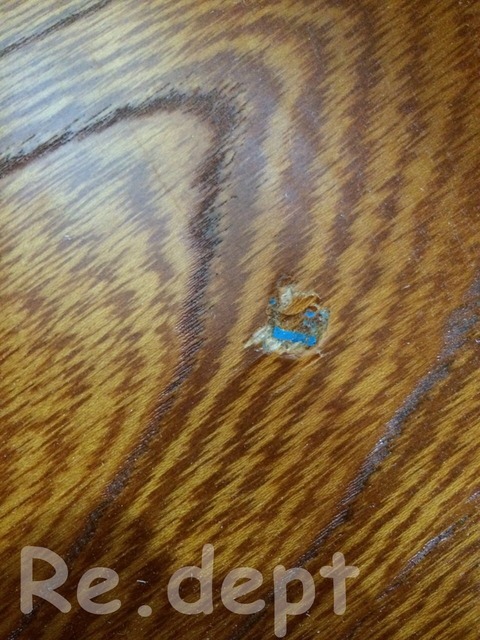 13-55 地板へこみ補修