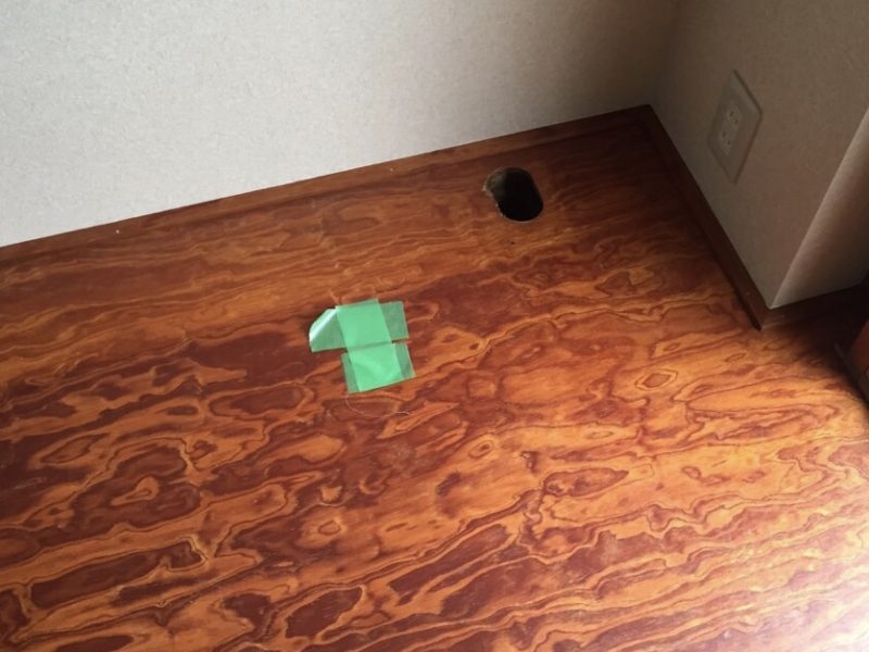 15-9 地板 穴埋め補修