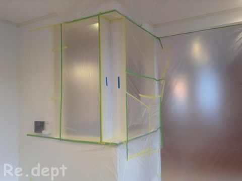 13-54 枠材塗装不良