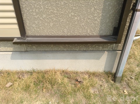 16-19 雨戸サッシ曲り補修