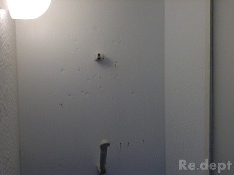 16-12 シャワールームパネル補修