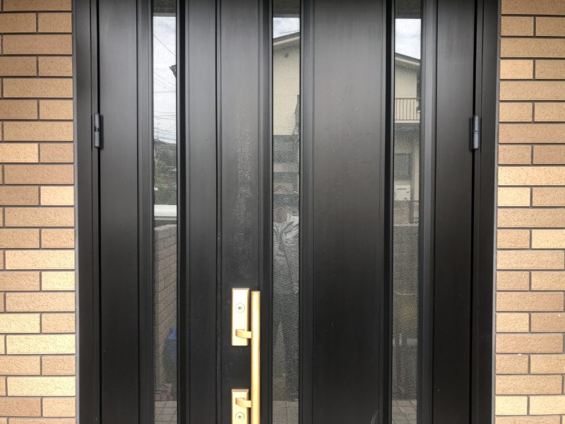 19-88 アルミドア 変色補修