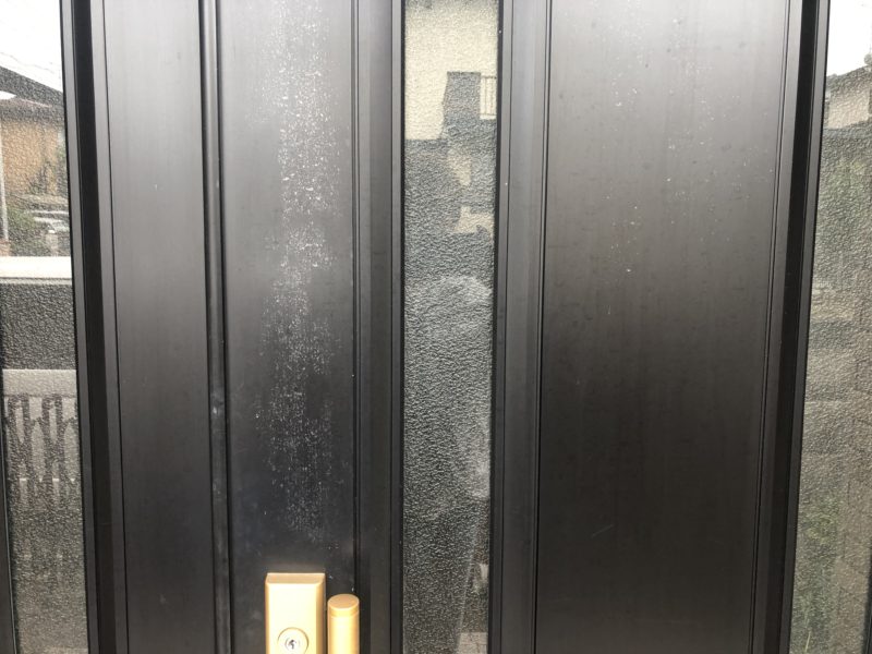 19-88 アルミドア 変色補修