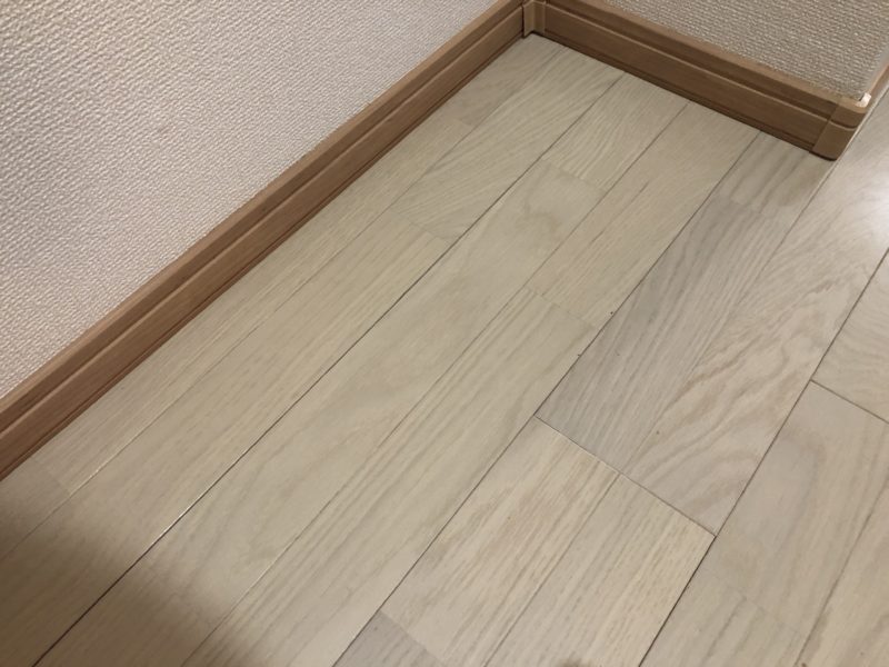 19-90 フロアー キズ補修