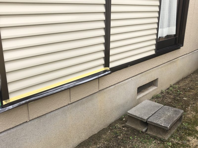 19-93 雨戸 擦れ補修