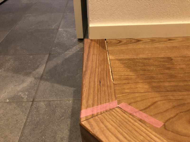 20-40 框 キズ補修