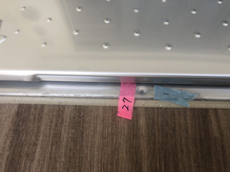 20-31 避難ハッチ へこみ補修