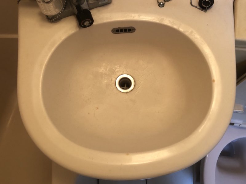 20-14 洗面ボウル 再生塗装