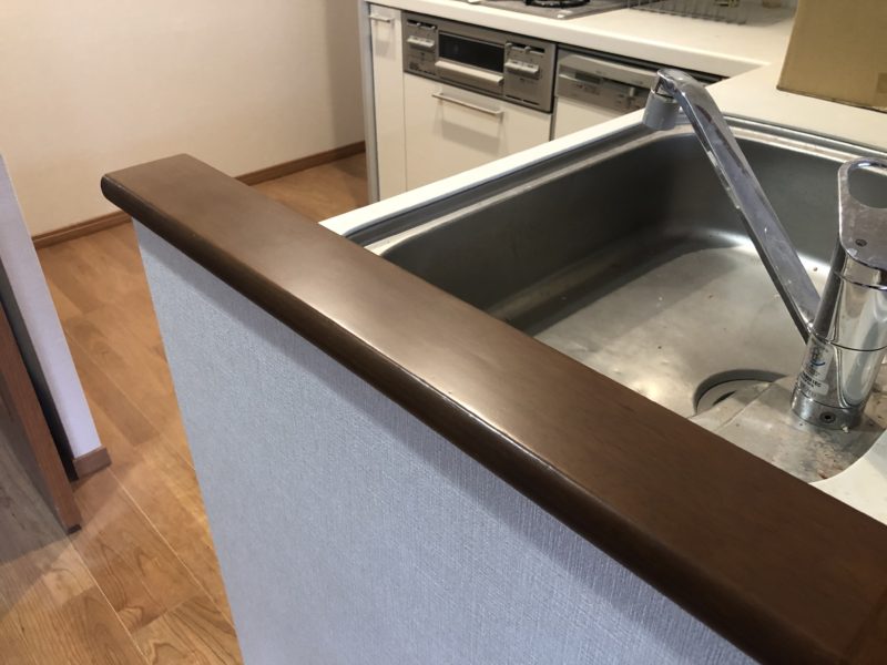 20-27 キッチンカウンター キズ補修