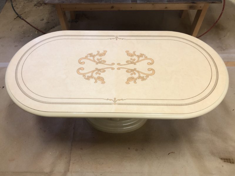 20-49 テーブル塗装補修