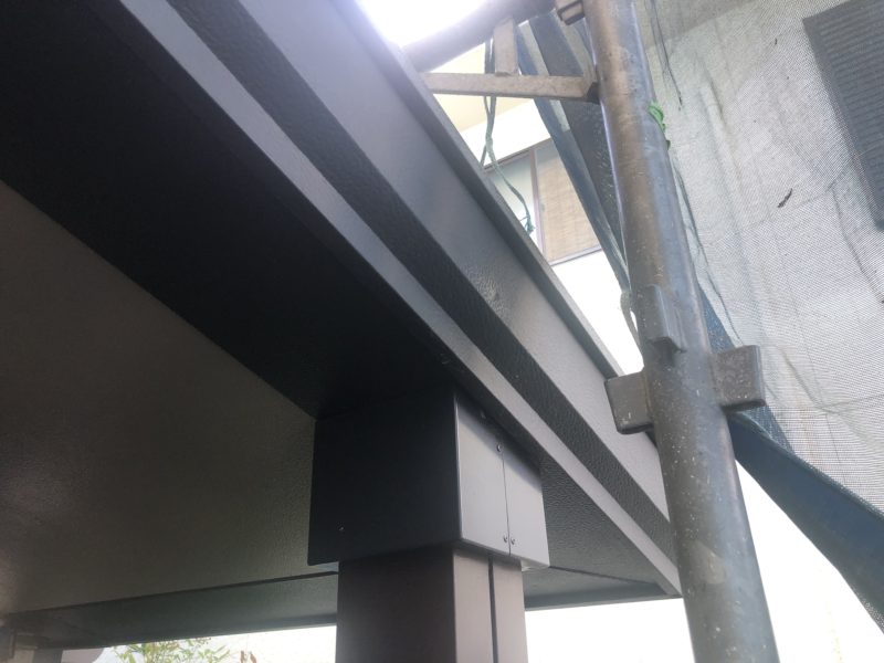 20-21 庇 へこみ補修