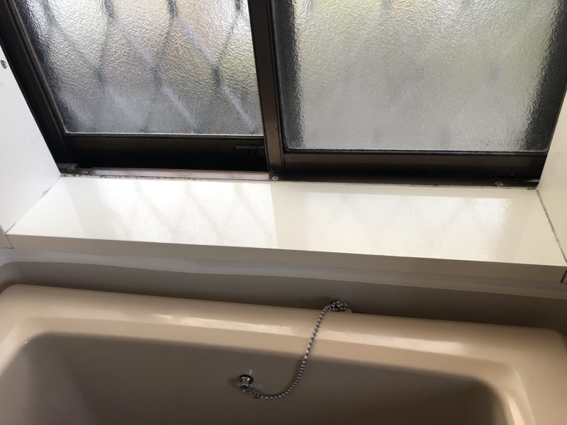 20-38 浴室 サッシ再生塗装