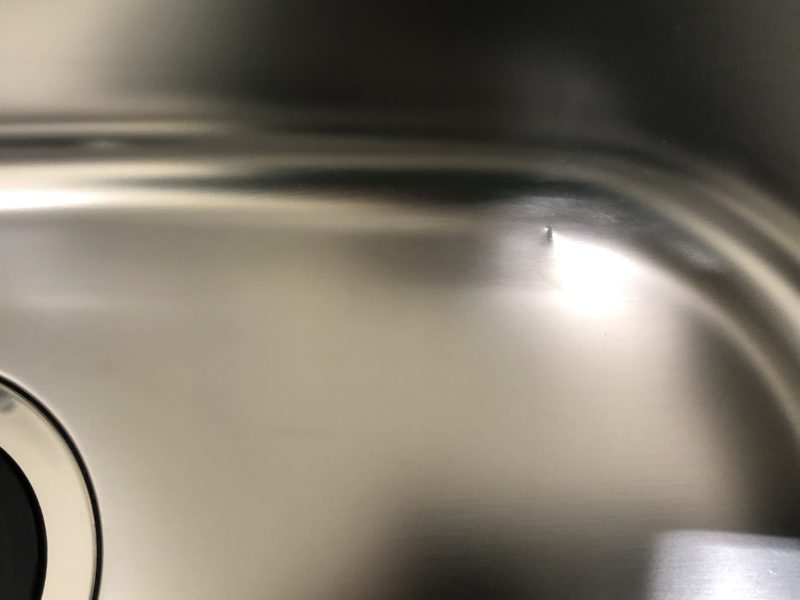 20-64 シンク 膨れ補修