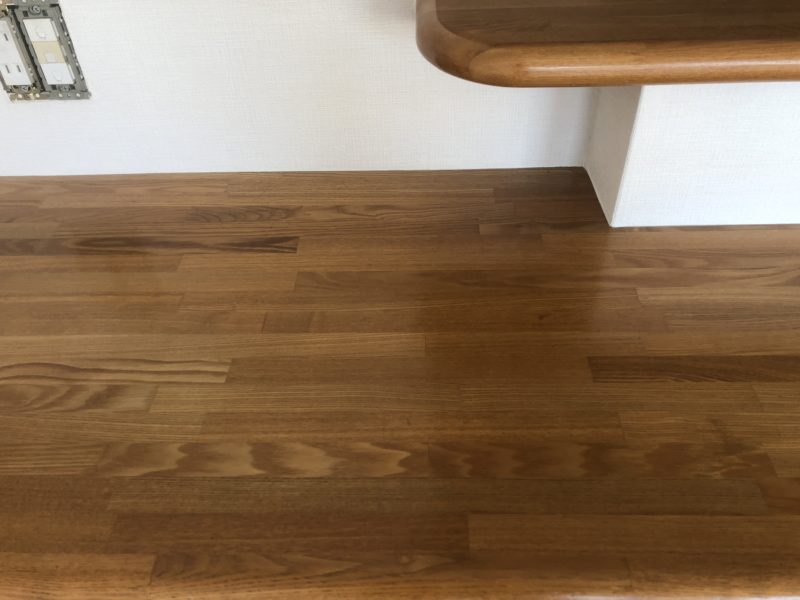 20-61 キッチンカウンター 再塗装