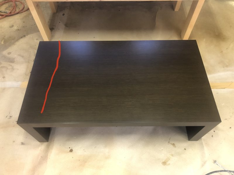 20-67 テーブル キズ補修