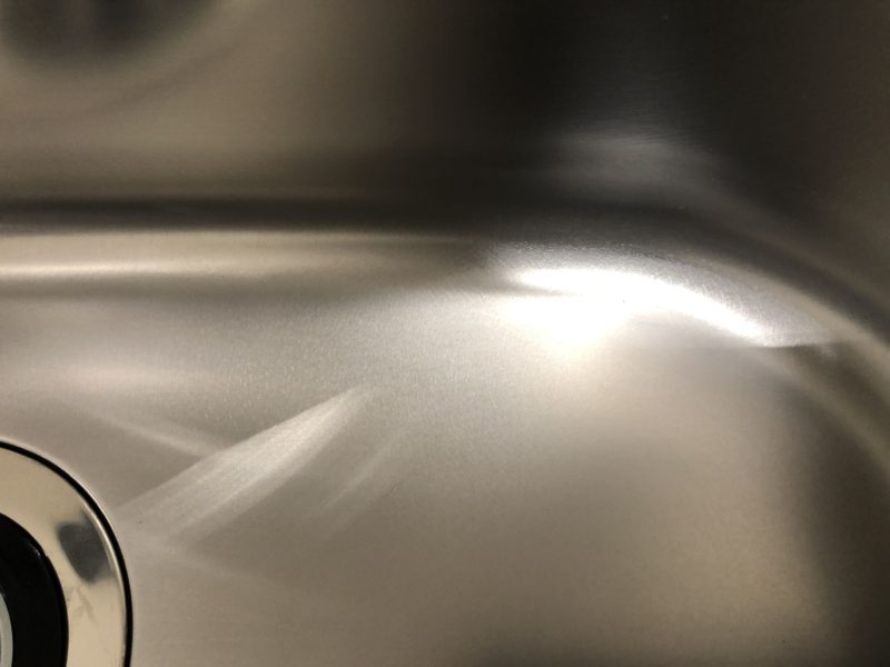 20-64 シンク 膨れ補修