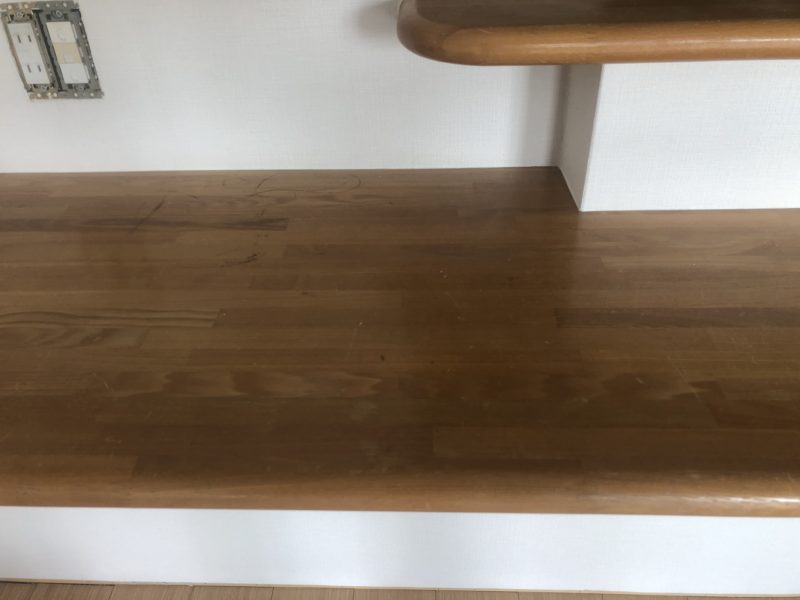 20-61 キッチンカウンター 再塗装