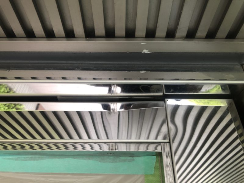 20-135 鏡面ステンレスへこみ補修