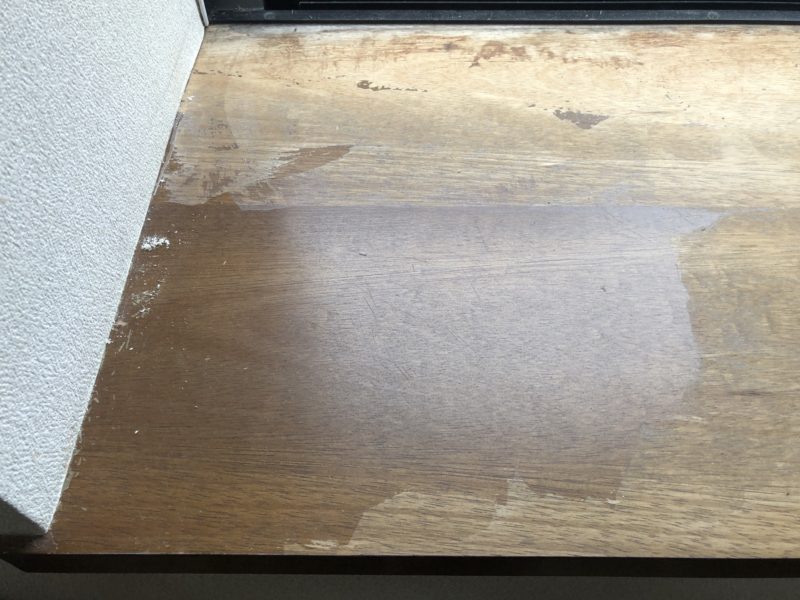 20-87 カウンター再塗装