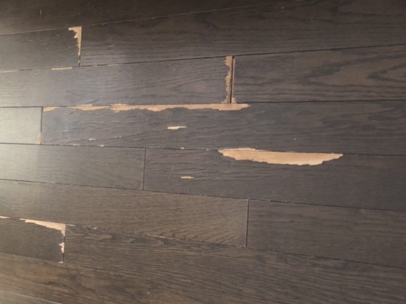 20-73 フローリング　捲れ　補修