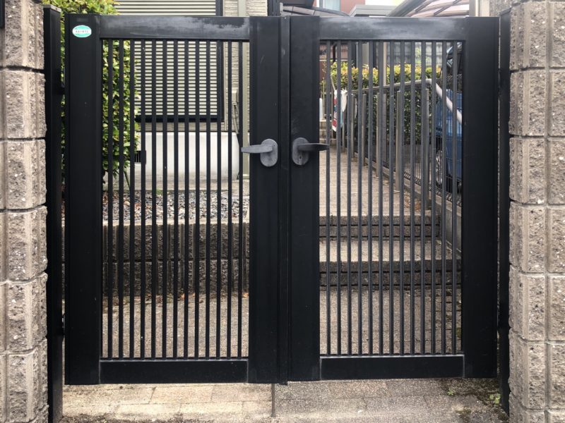 20-113 アルミ門扉 再塗装