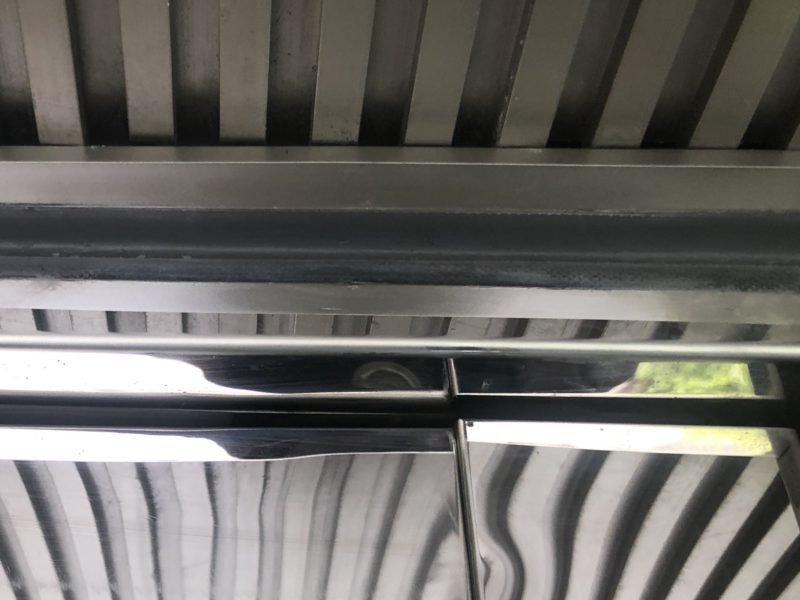 20-135 鏡面ステンレスへこみ補修