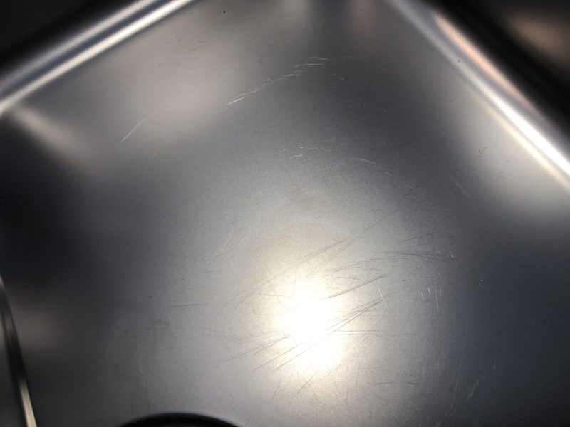 20-91 新品シンク　キズ補修