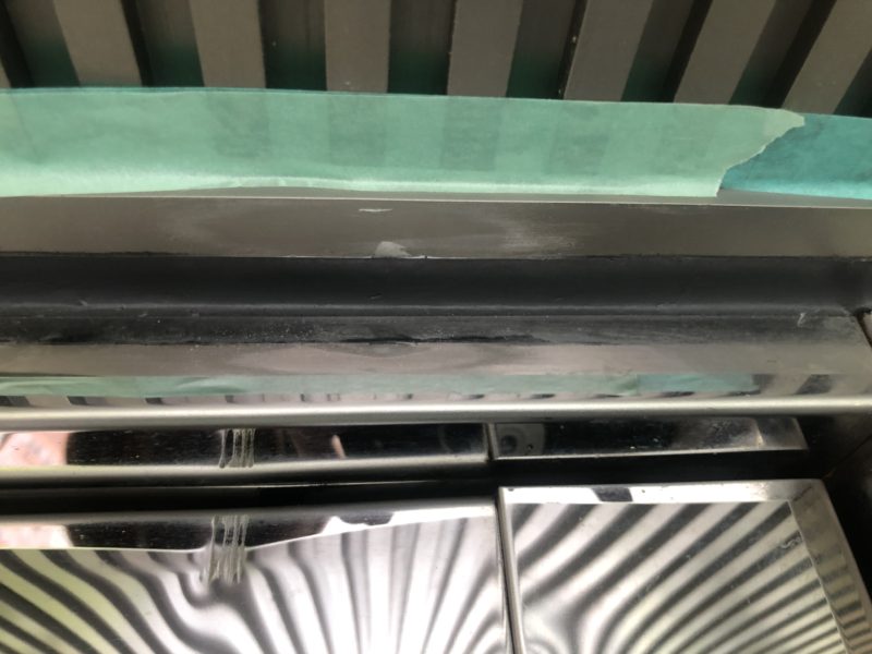 20-135 鏡面ステンレスへこみ補修