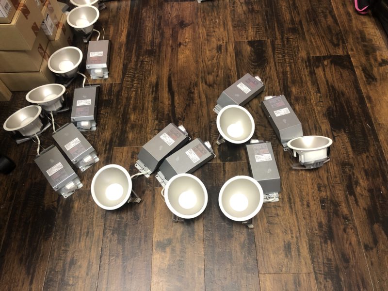 20-102 ダウンライト　色替え塗装