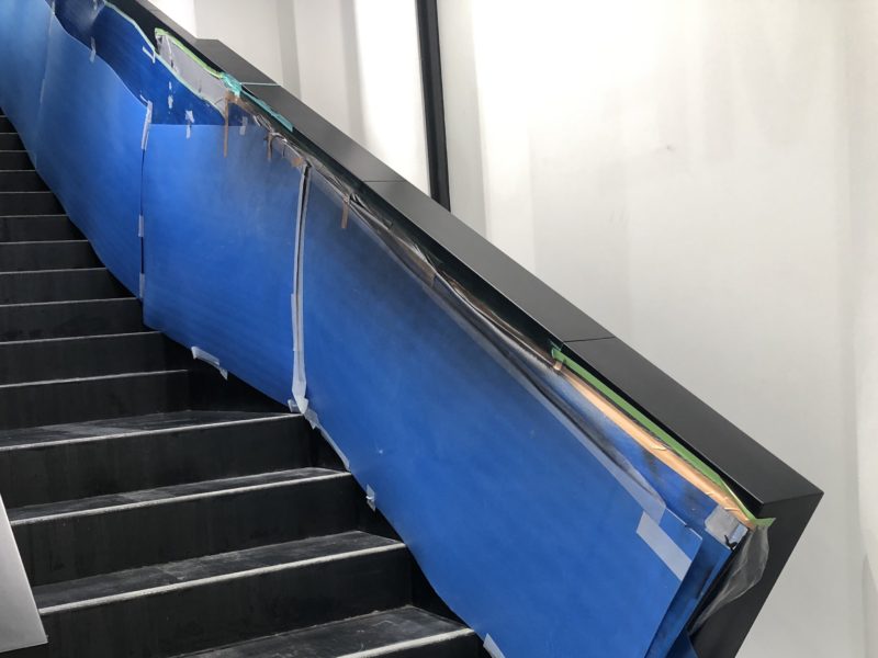 20-76 手摺り　段差修正