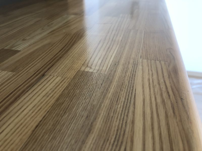 20-119 キッチンカウンター　再塗装