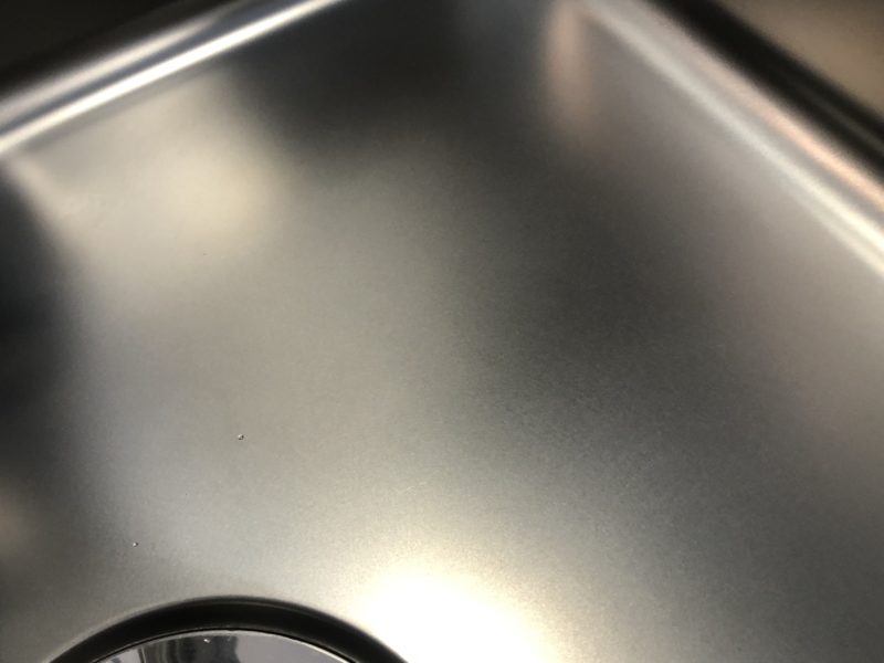 20-91 新品シンク　キズ補修