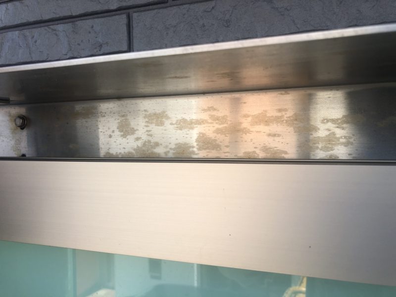 20-101 ステンレス　サビ除去