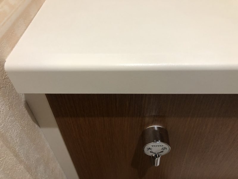 20-105 トイレカウンター　キズ補修